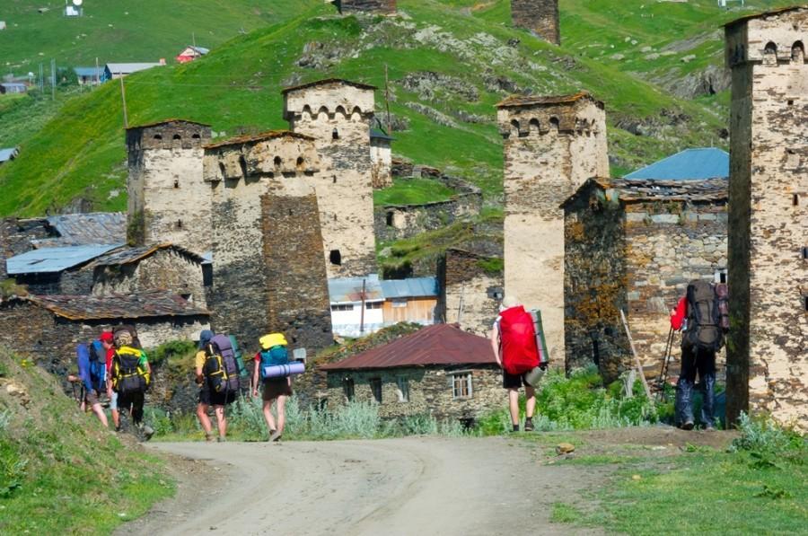Maxvshi Hotel Ushguli Exterior photo